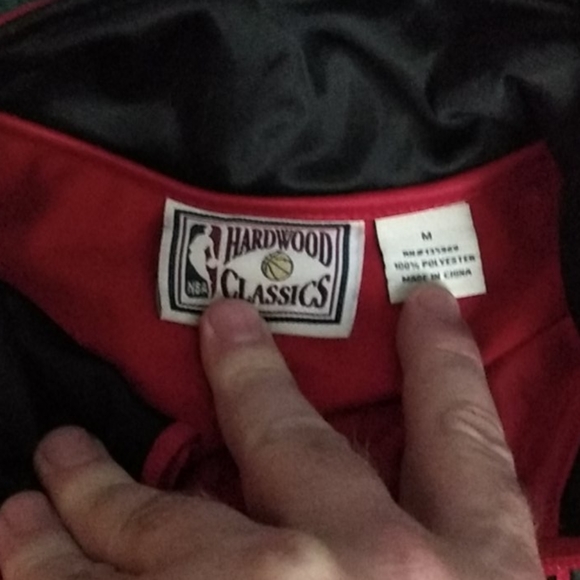 NBA long sleeve jacket Trailblazers NWT kids Med - Picture 4 of 7